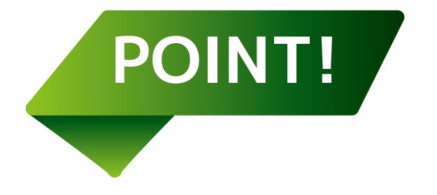 ポイントを強調する画像