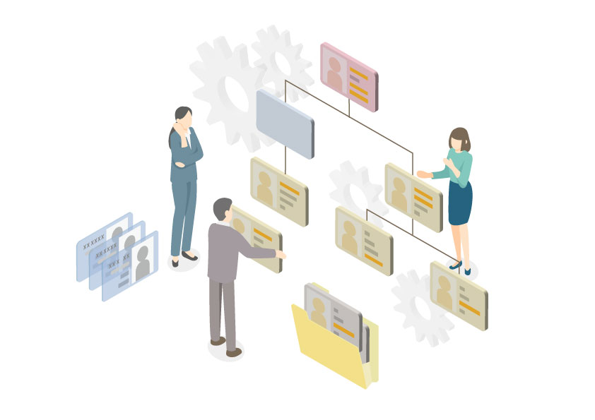 組織・マネジメントを想起させる画像